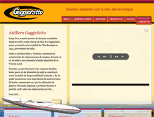 Tablet Screenshot of gaggiofatto.com